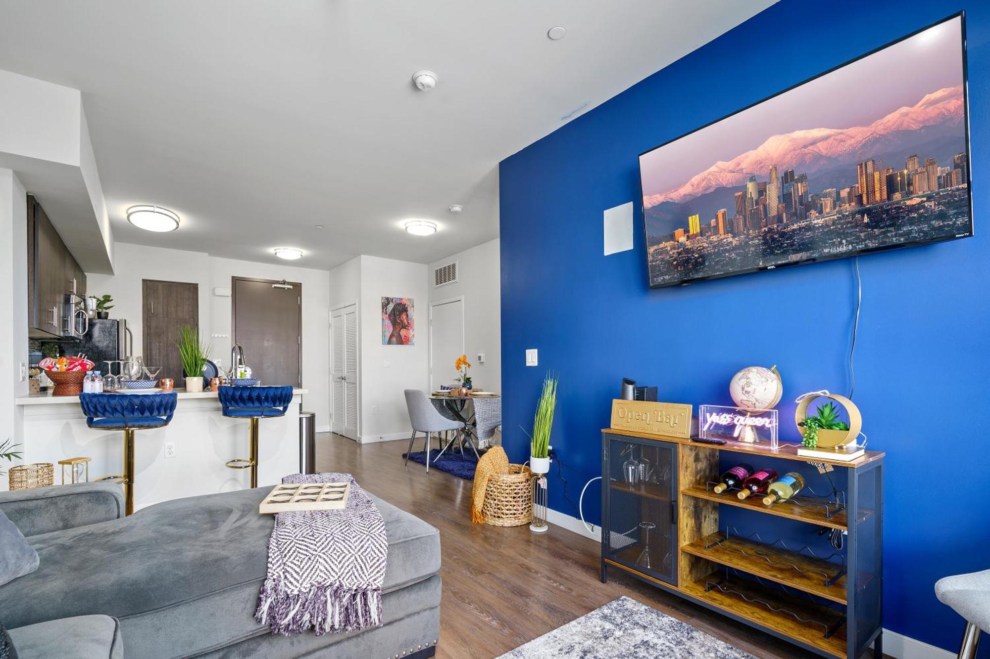 Ferienwohnung Dtla Escape Skyline Views With Luxury Amenities Los Angeles Exterior foto