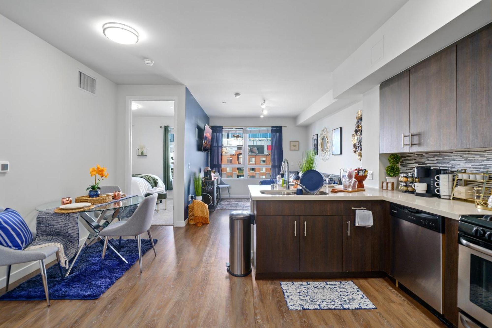 Ferienwohnung Dtla Escape Skyline Views With Luxury Amenities Los Angeles Exterior foto